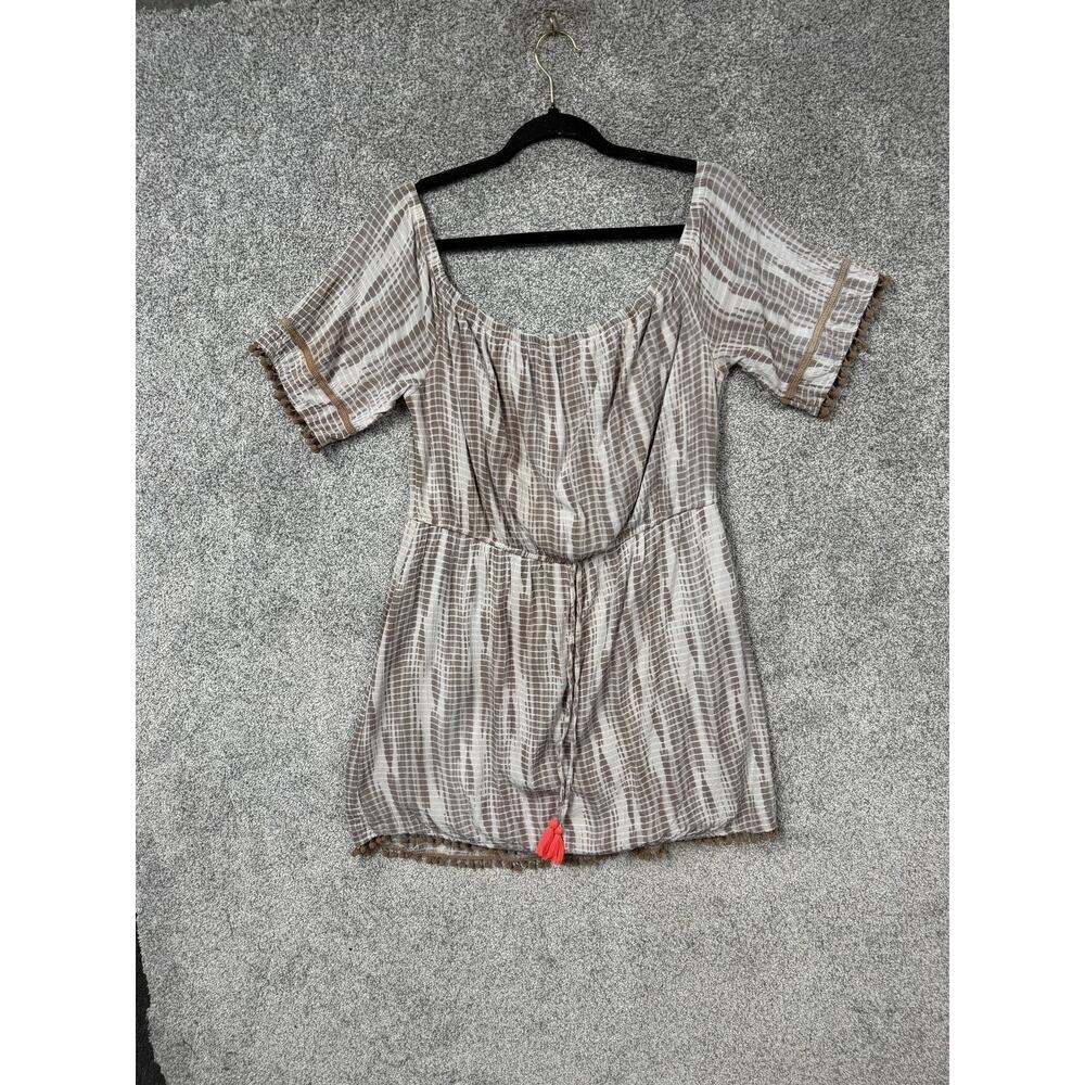 Dizzy Lizzy Sundress L Mediterranean Summer Vacation Peasant Festival Resortwear